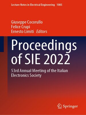 cover image of Proceedings of SIE 2022